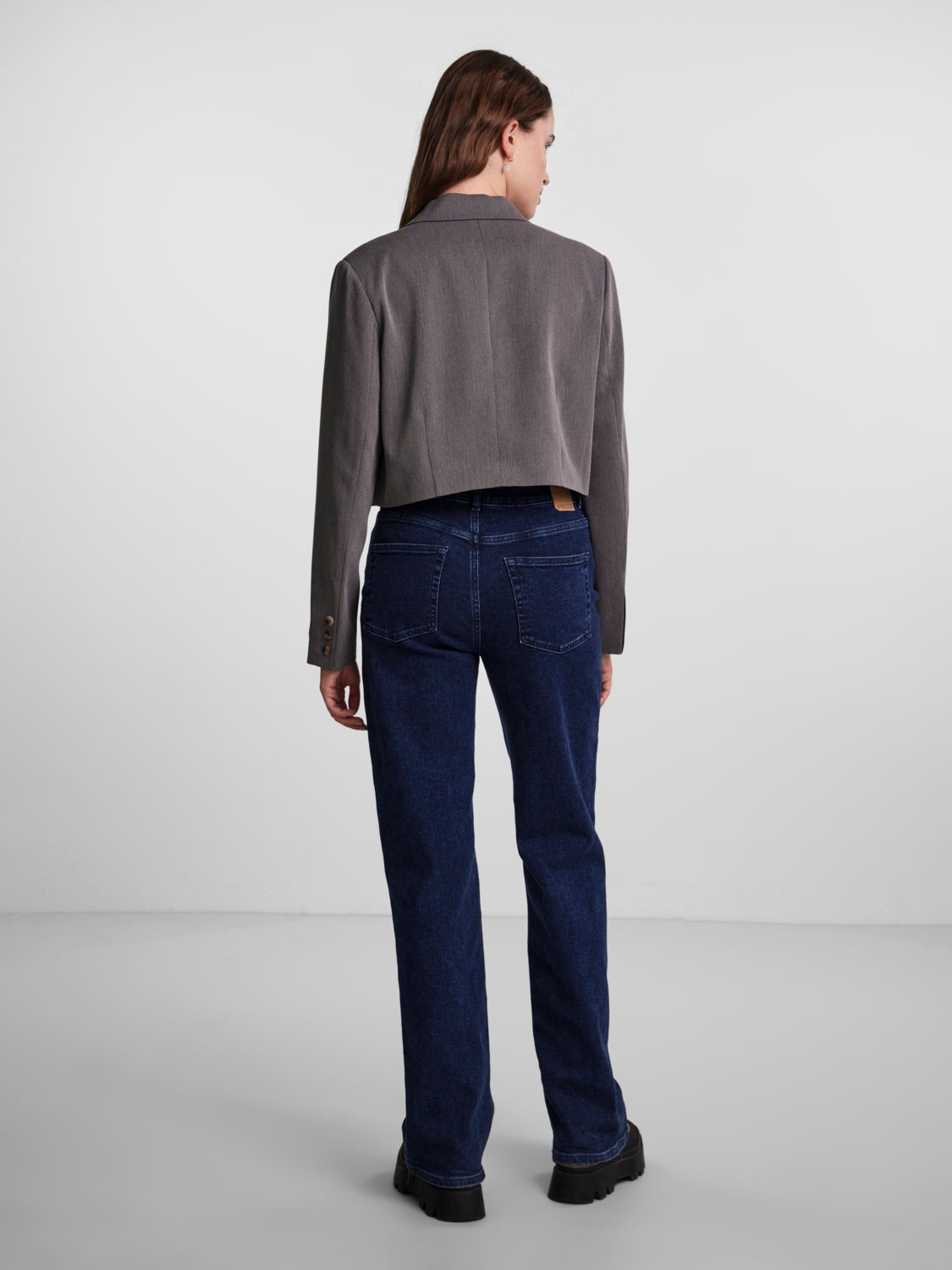 PCJEREMY Blazer - Grey Melange